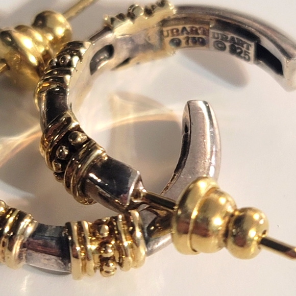 URART 18K 925 Earrings - Picture 3 of 7